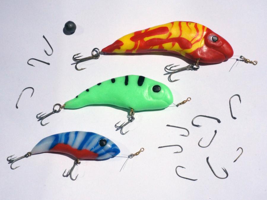 CATCHING FISH On DOLL LURES!?! - How To Make Them 