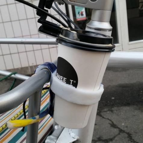 Bicycle cup holder