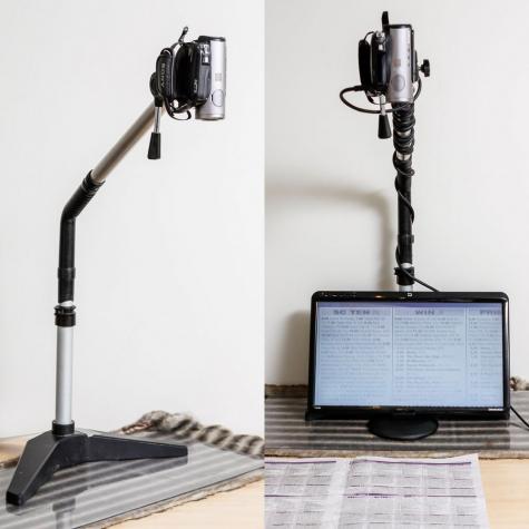 Camera stand attachment