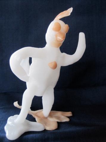 "Chicken Boy" sculpture