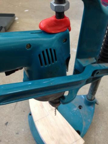 Drill press adaptor