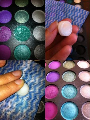 Eyeshadow tamp