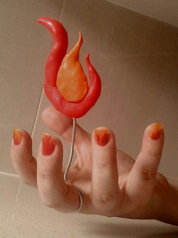 Flame prop