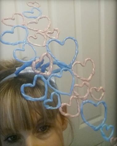 Heart headband