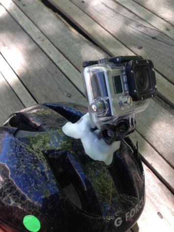 GoPro helmet mount