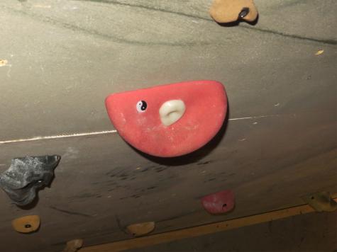 Rock climbing hold repair