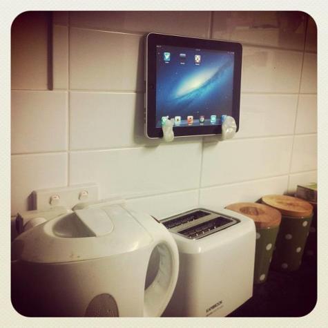 iPad wall mount