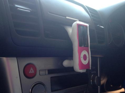 iPod holder