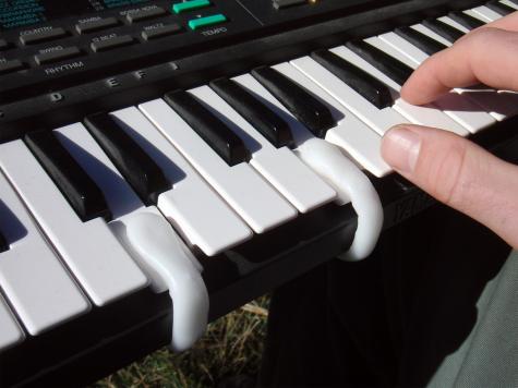 Keyboard clips