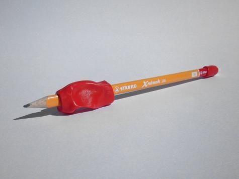 Ergonomic pencil grip