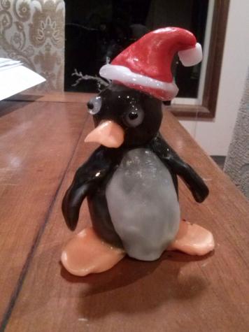 Christmas penguin