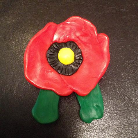 Poppy badge