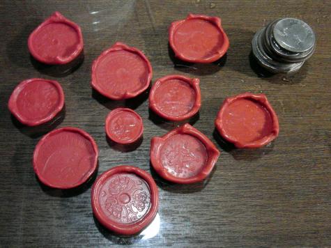 "Wax" seals