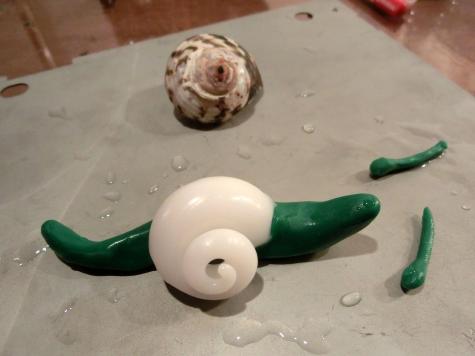 Snail fridge magnets