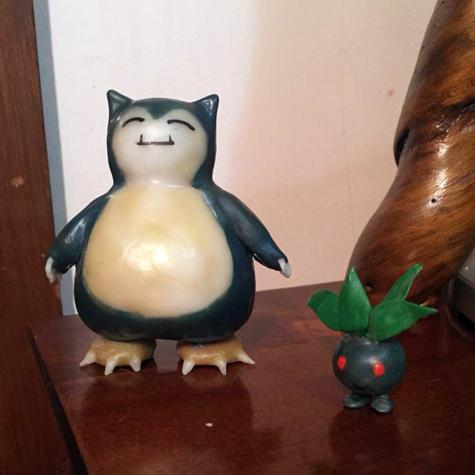 Snorlax & Oddish