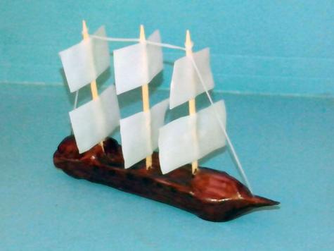 Model tall ship