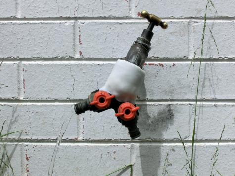 Garden tap repair