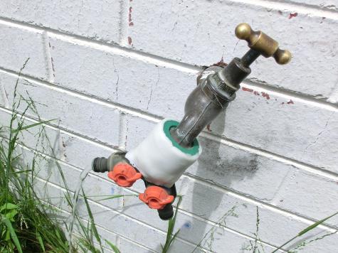Garden tap repair