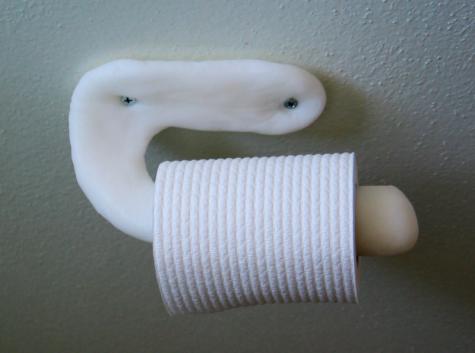 Toilet roll holder