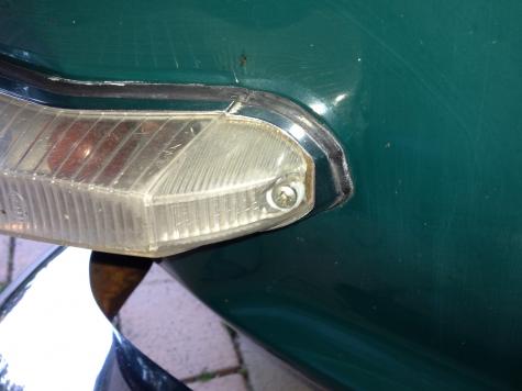 Indicator lens repair